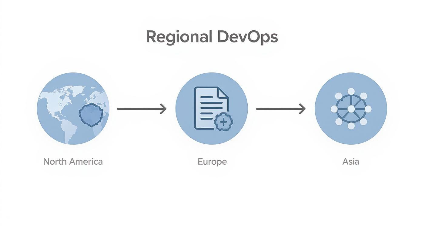 Infographic about devops consulting firm