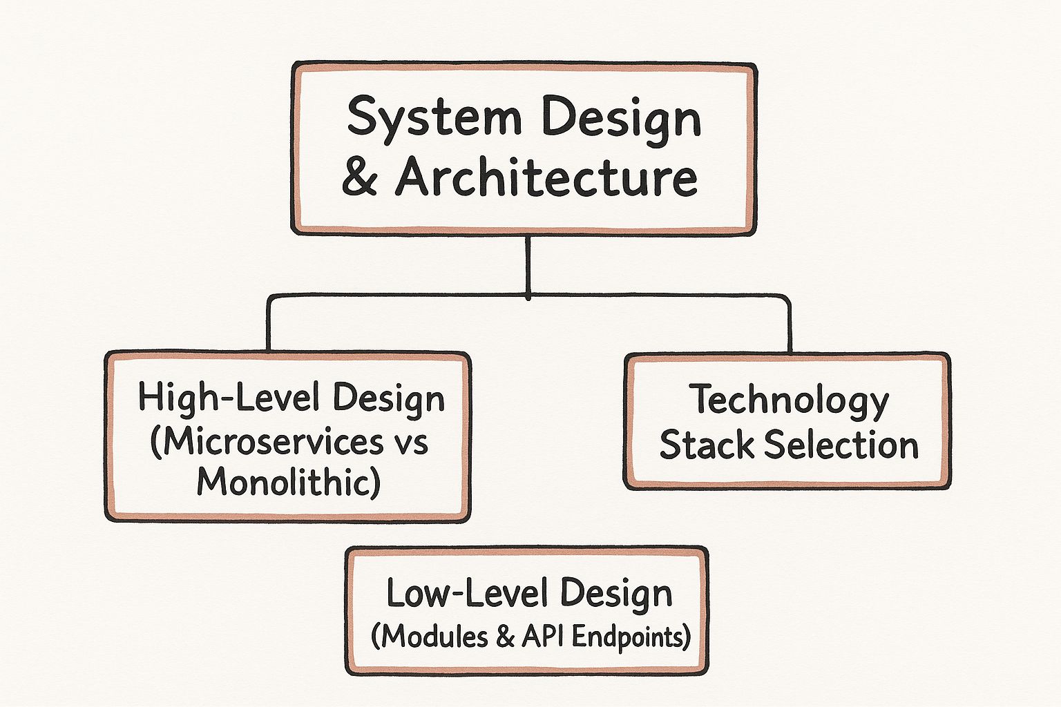 Infographic about phases of software development process