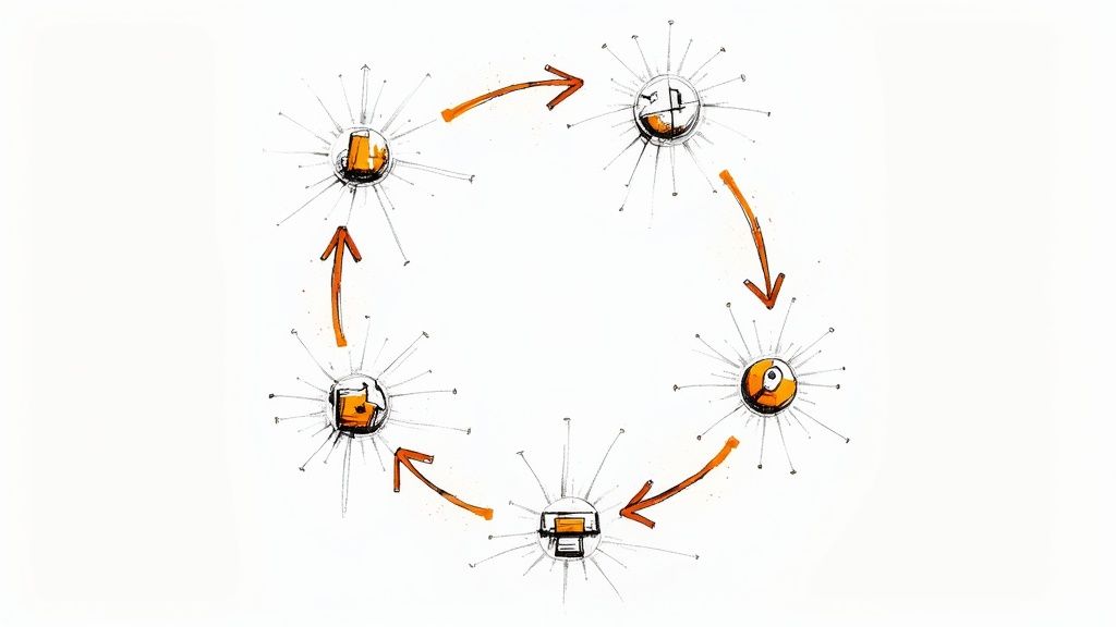 Diagram showing gears meshing together labeled 'Quality', 'Speed', and 'Cost', representing the benefits of shifting left.