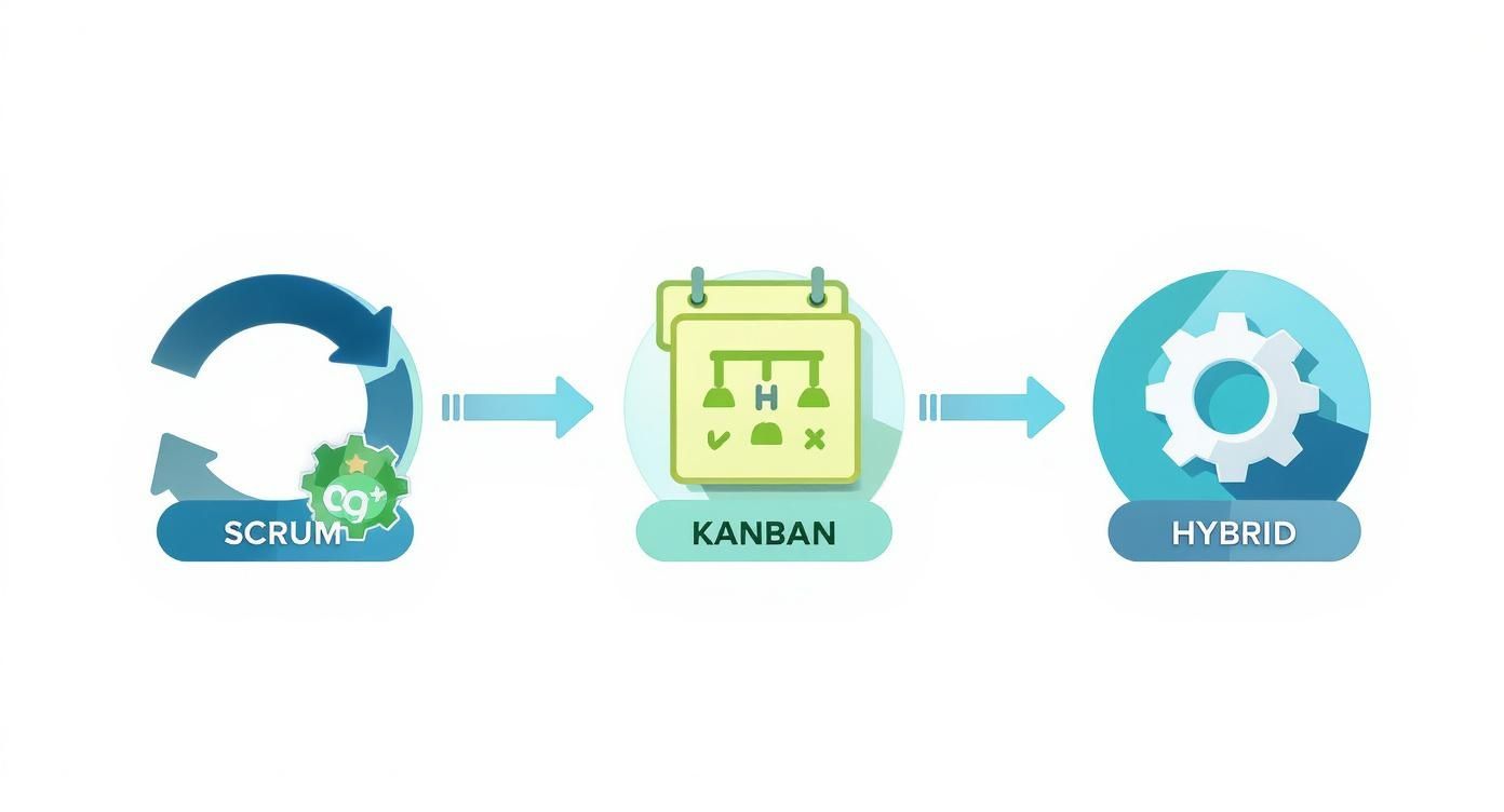 Infographic about agile and continuous delivery