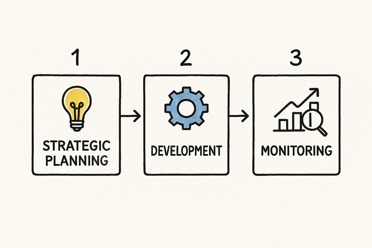 Infographic about software release life cycle