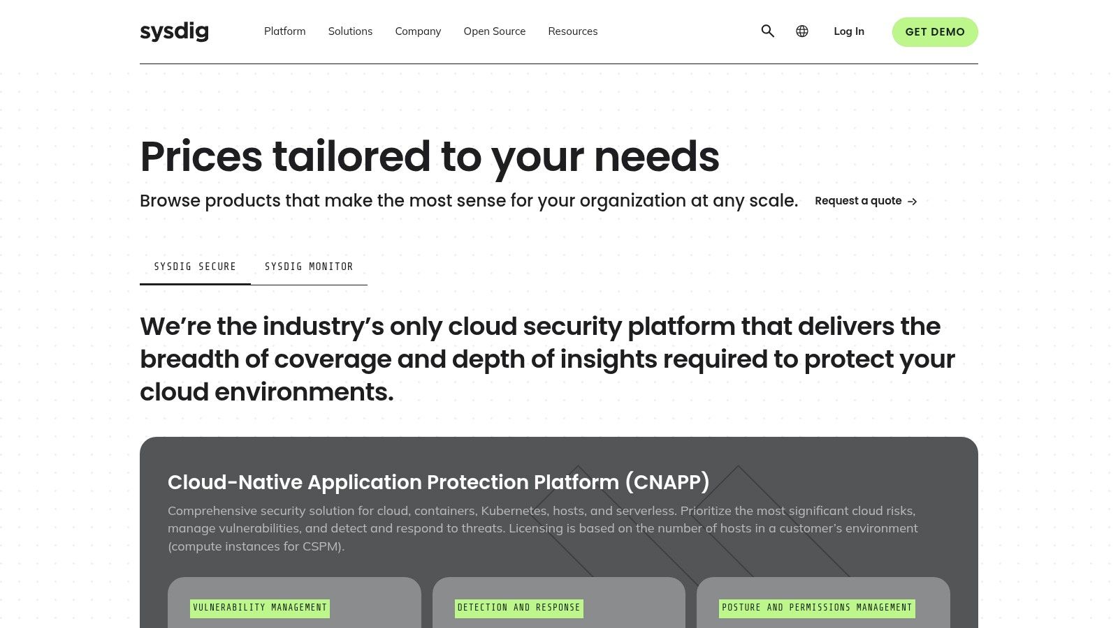 Sysdig Secure