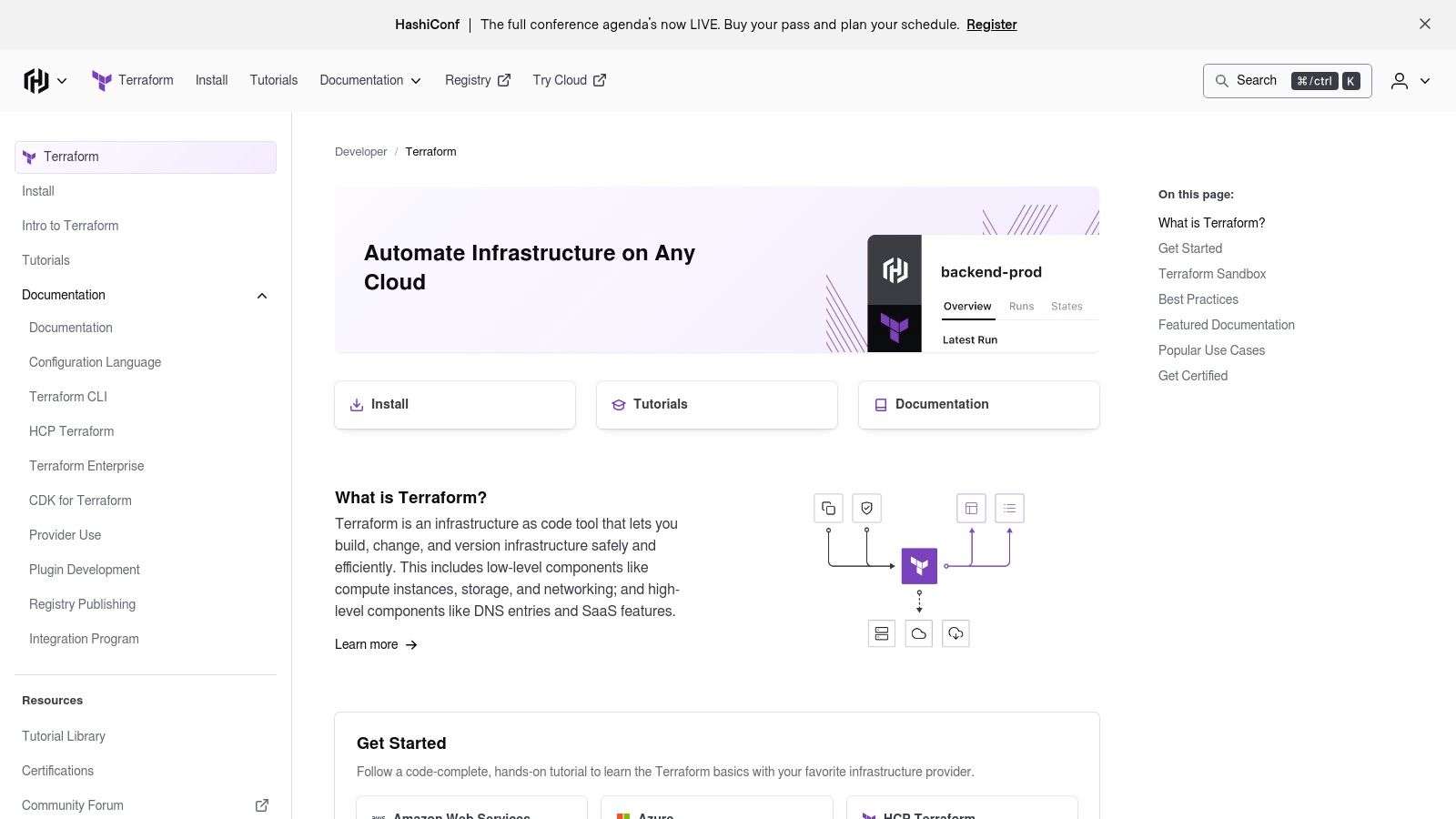 Terraform by HashiCorp