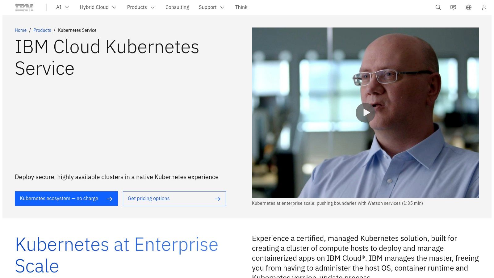 IBM Cloud Kubernetes Service (IKS)