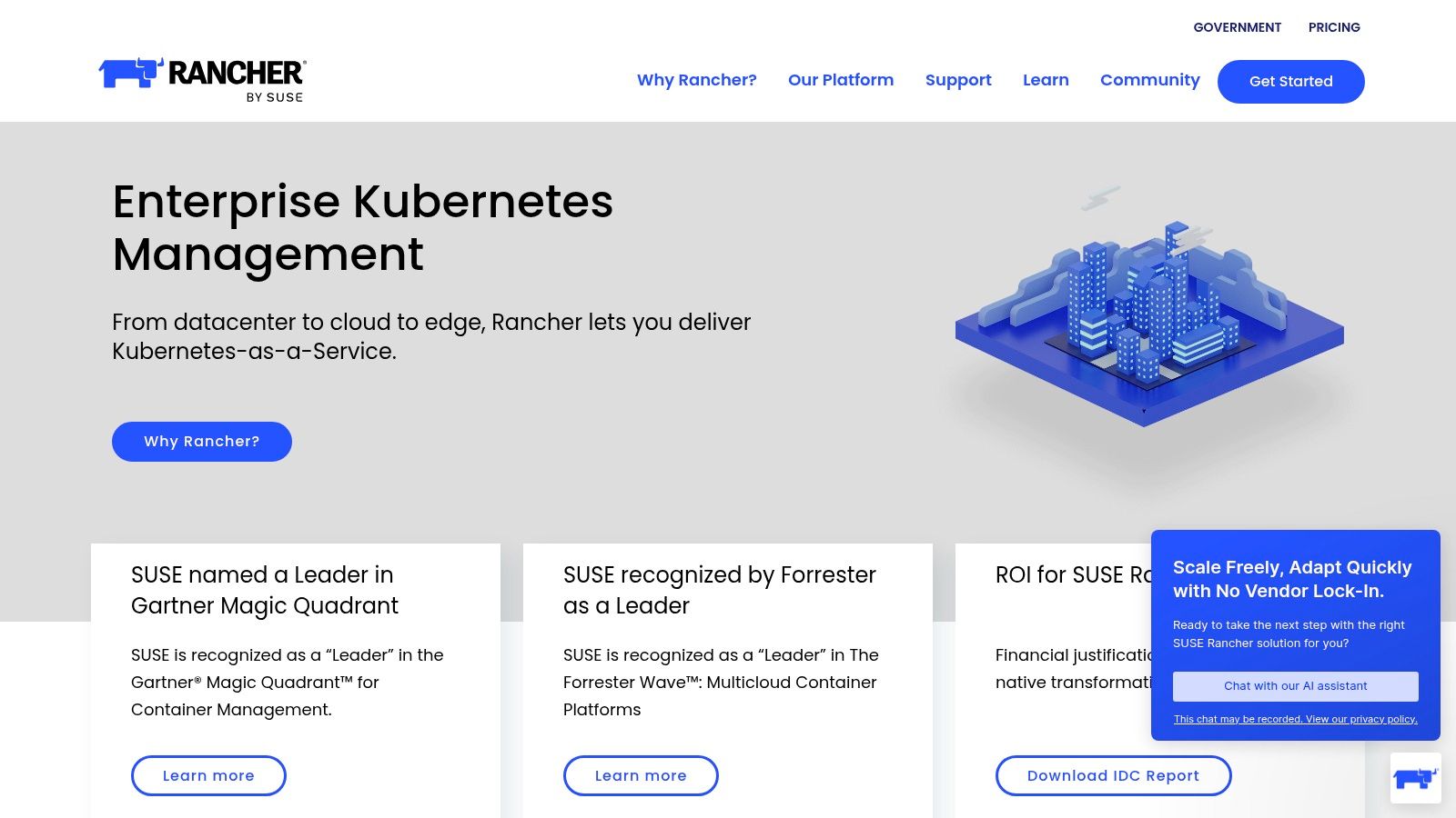 Rancher by SUSE (Rancher Platform / Rancher Prime)
