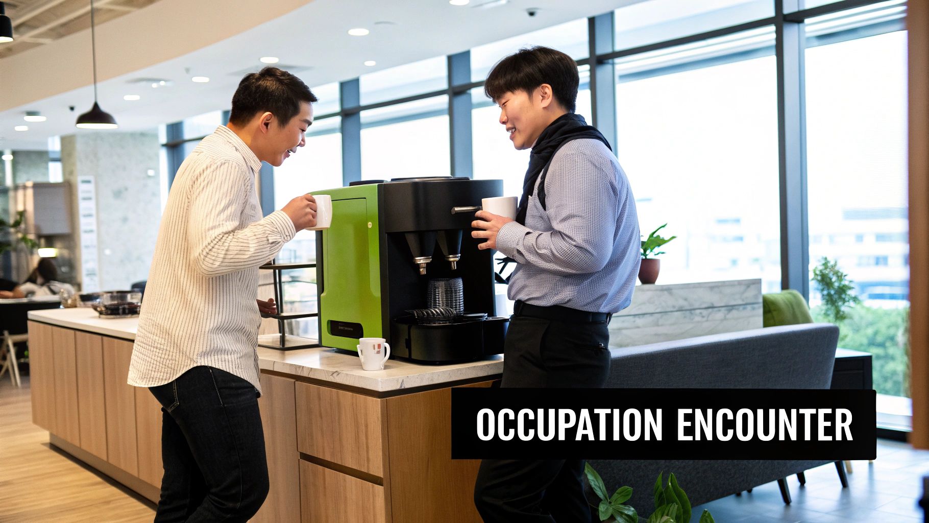 職場・仕事関連の出会い (Workplace & Professional Connections)