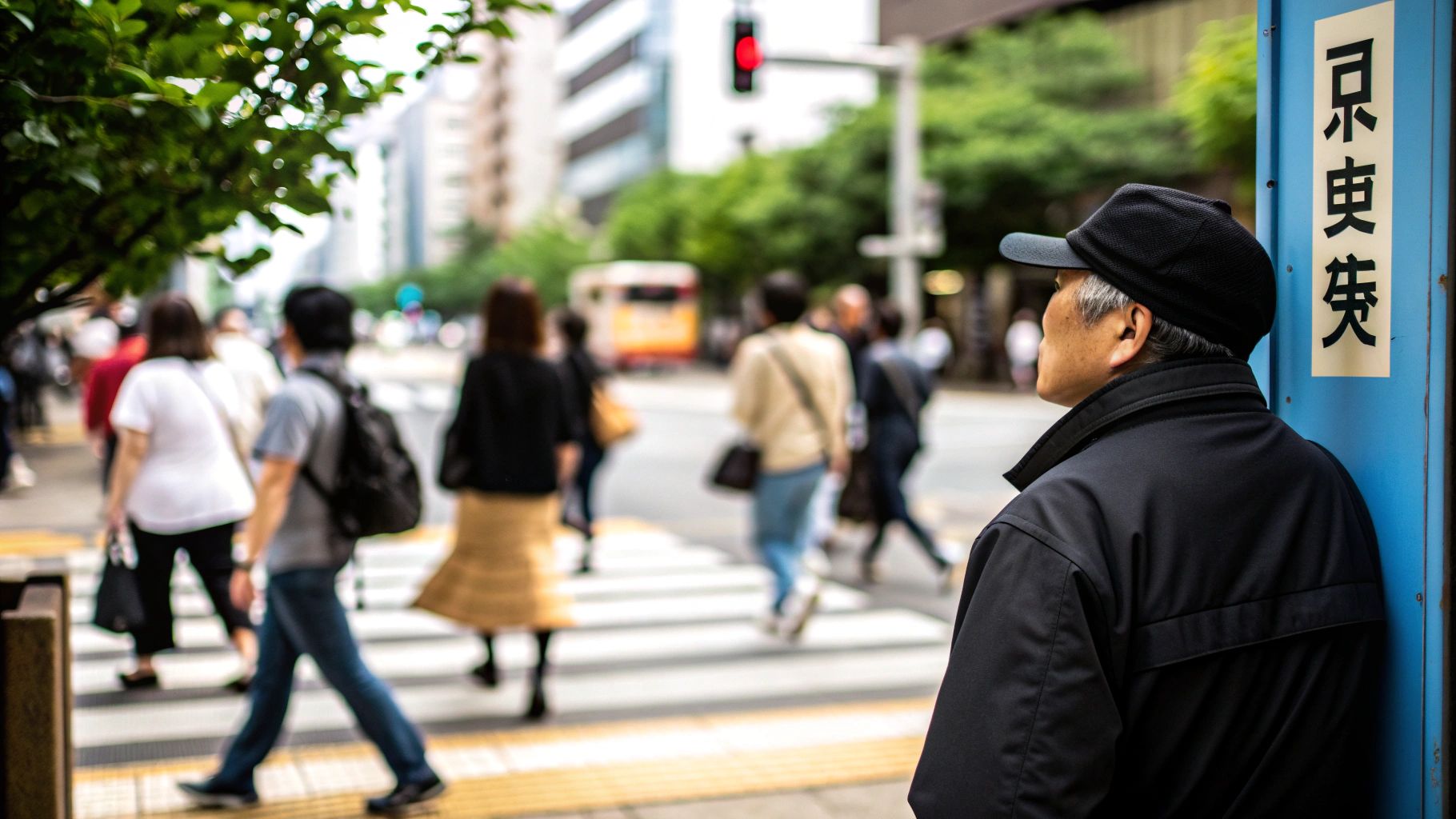険しい山道を二人で歩くカップル