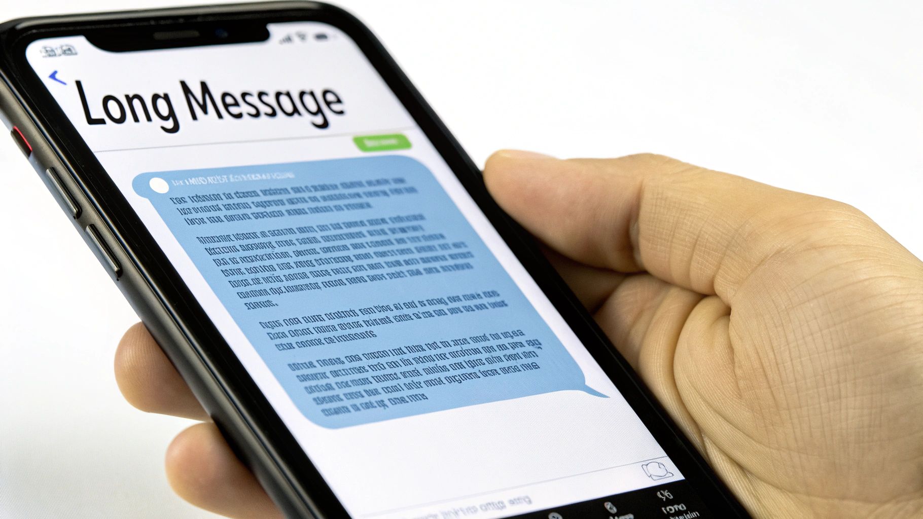 Long, Detailed Messages (長文メッセージ)