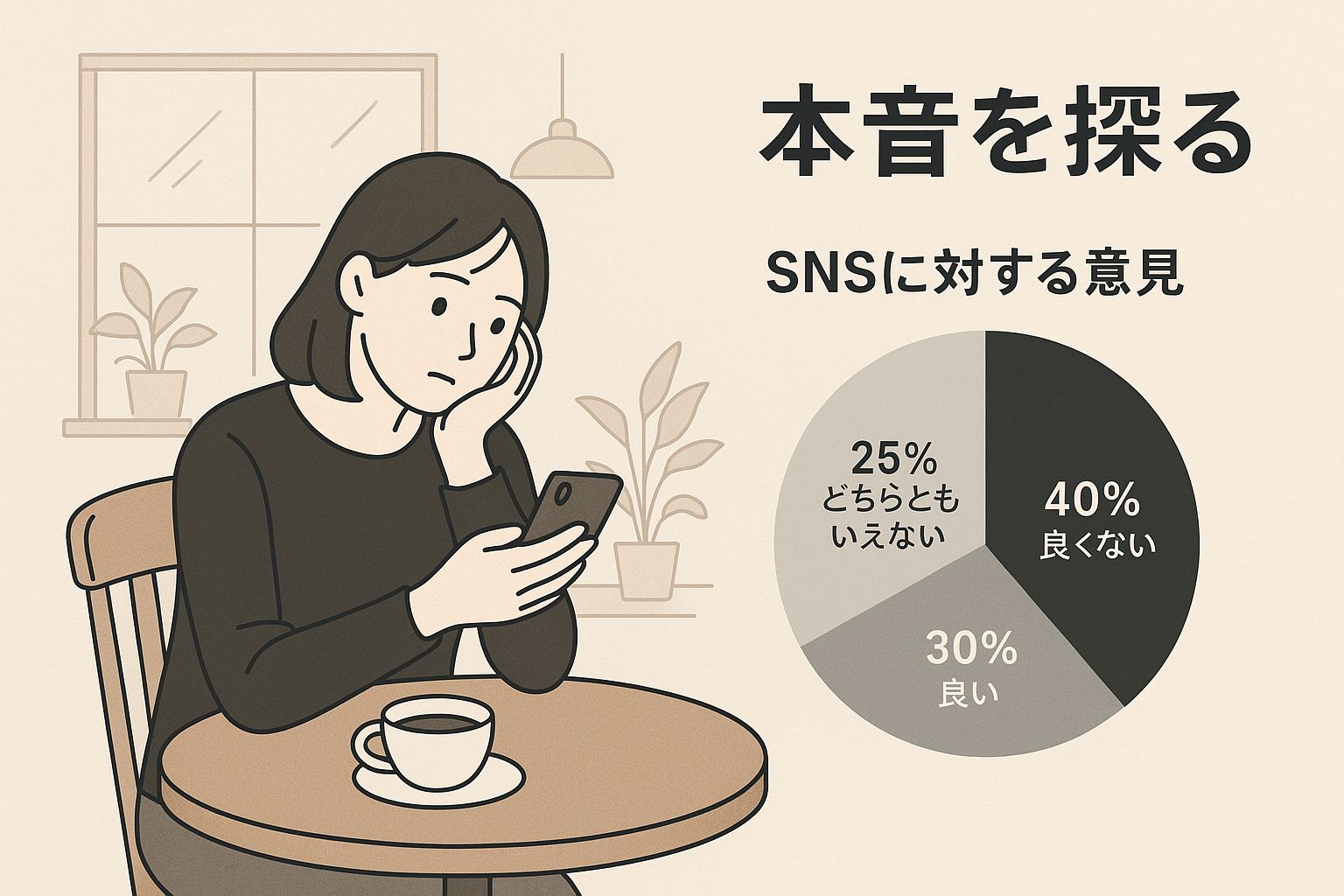 思わせぶりな男性の心理を探る女性のイメージ