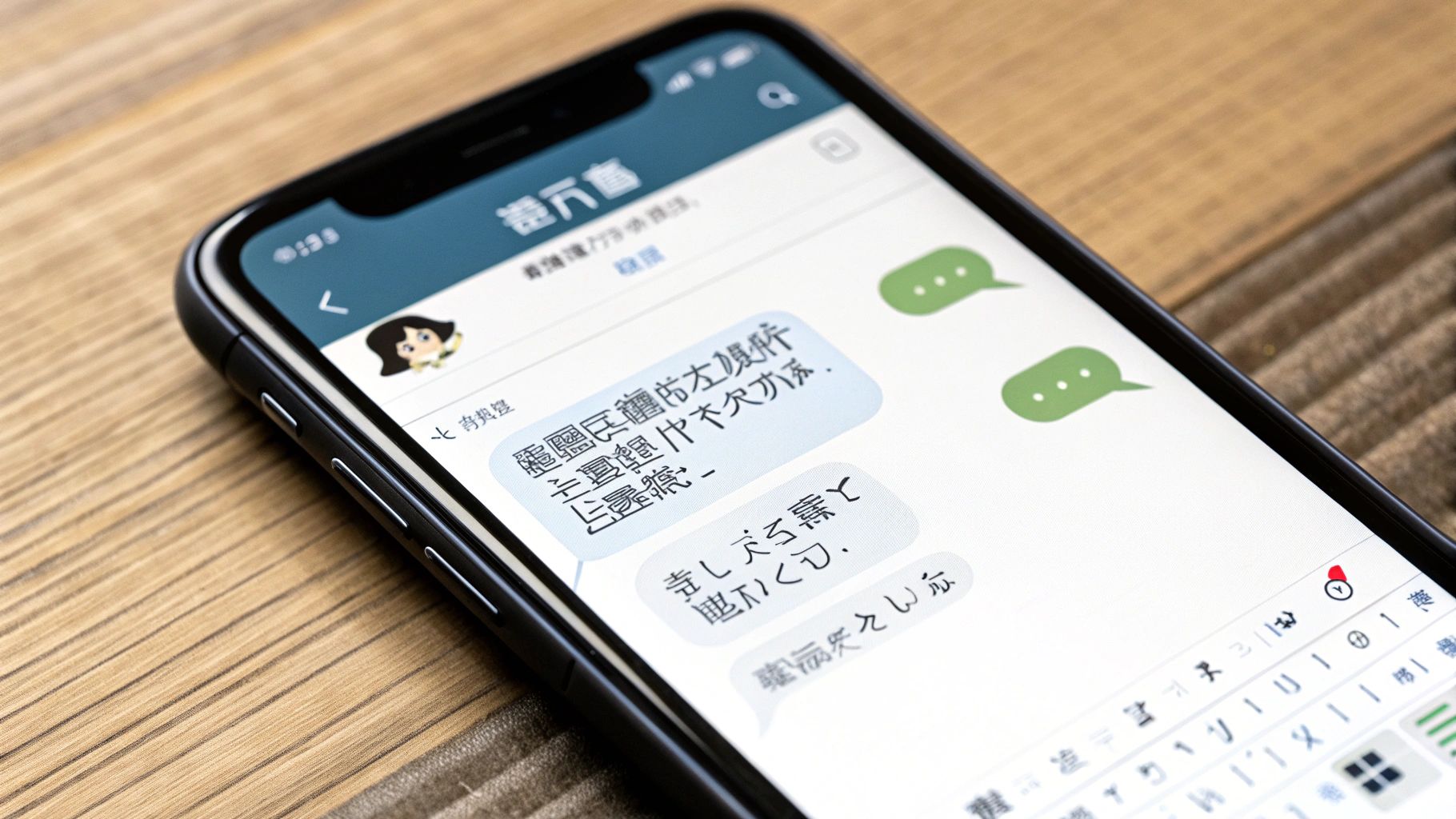 LINEやメッセージの返信が早い・長い (Quick and Lengthy Message Responses)