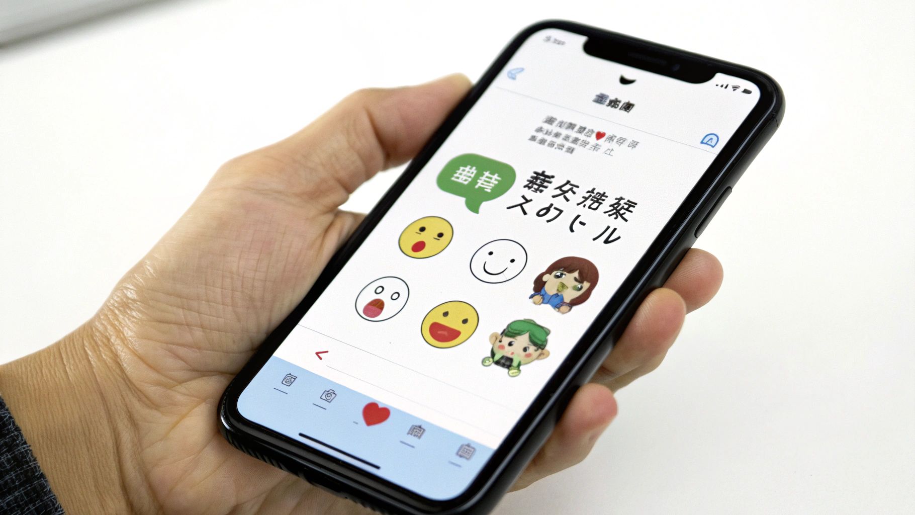 4. スタンプや絵文字の多用