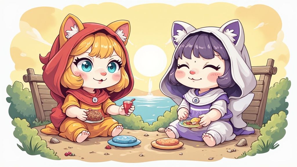 費用プランを比較検討している人物の画像