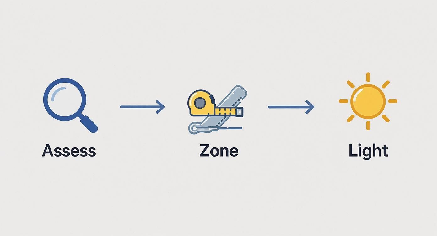 Infographic about setting up a home office for remote work