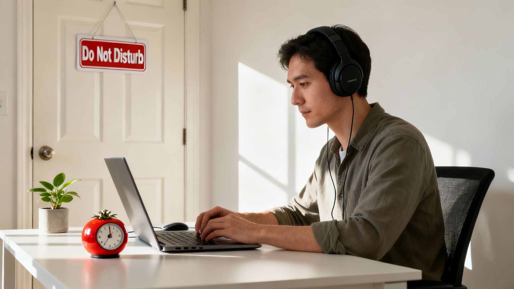 How Do You Stay Focused and Avoid Distractions at Home?