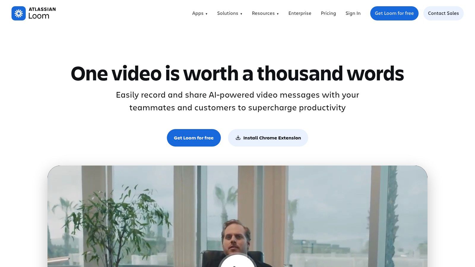 Loom: For When a Video is Worth a Thousand Words