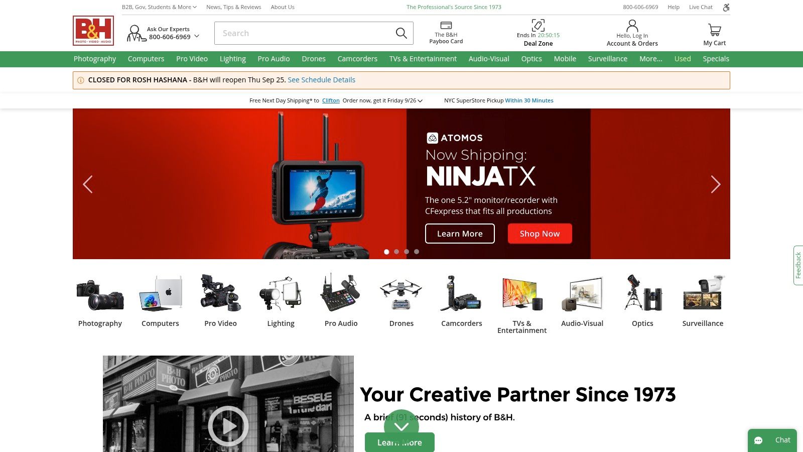 B&H Photo Video