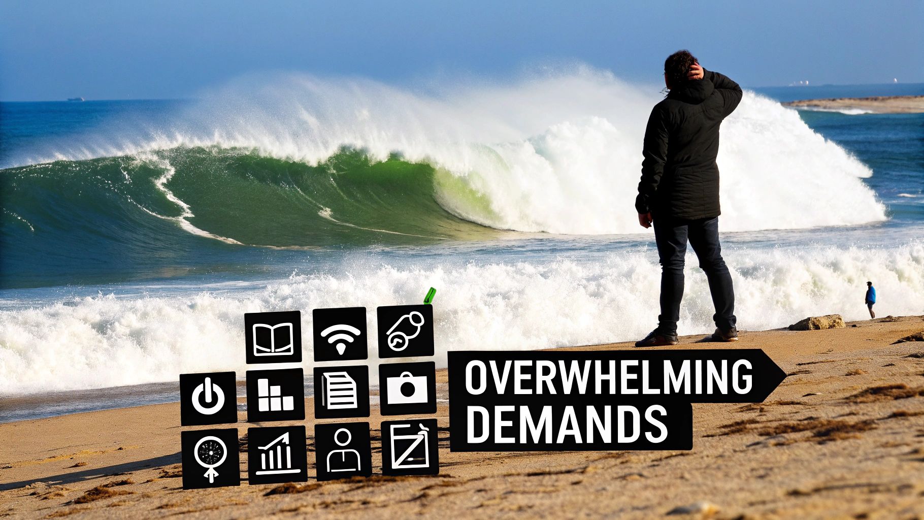 A child looking overwhelmed while covering their ears, symbolizing the anxiety associated with PDA in autism.