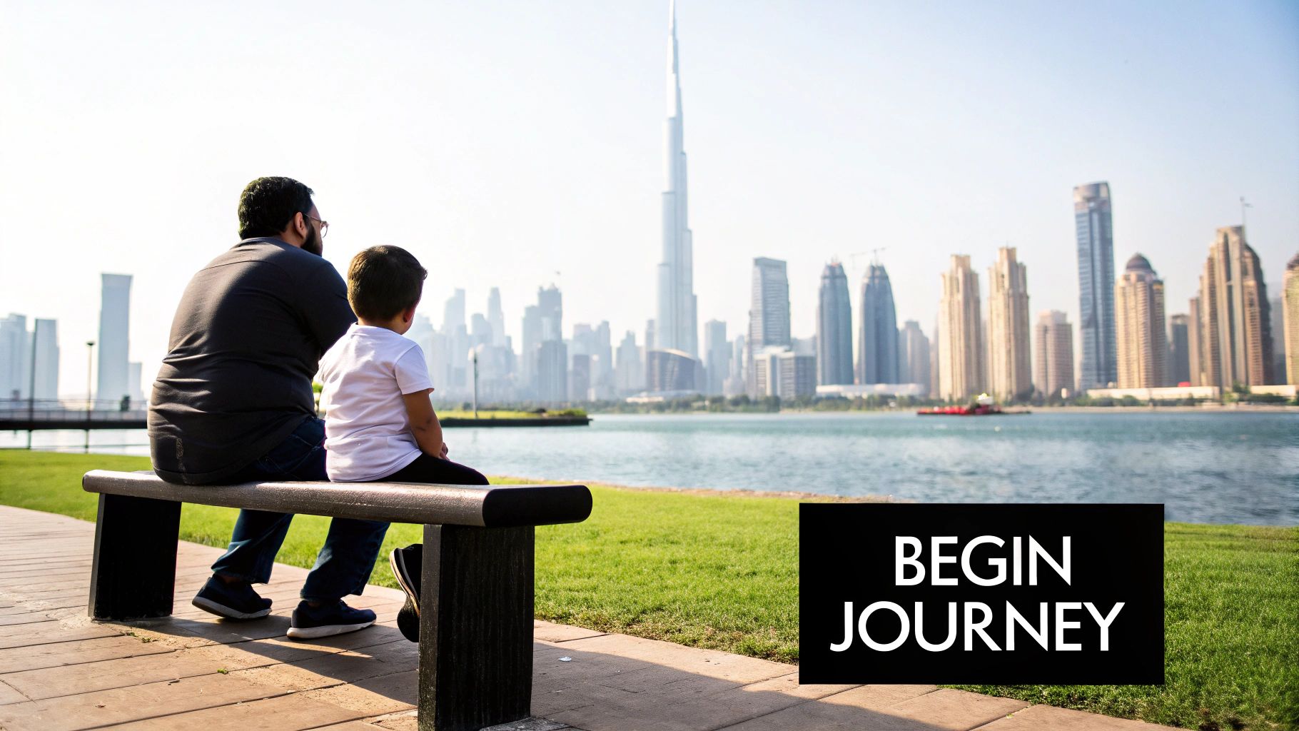 A female pediatrician smiling warmly while interacting with a young child in a bright, modern clinic setting.