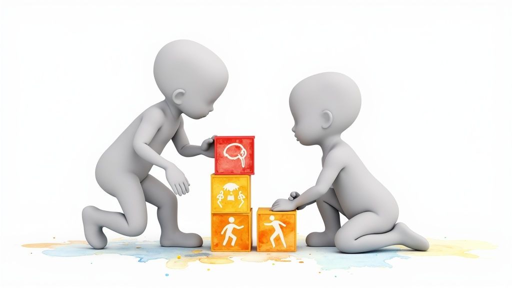 Child building blocks