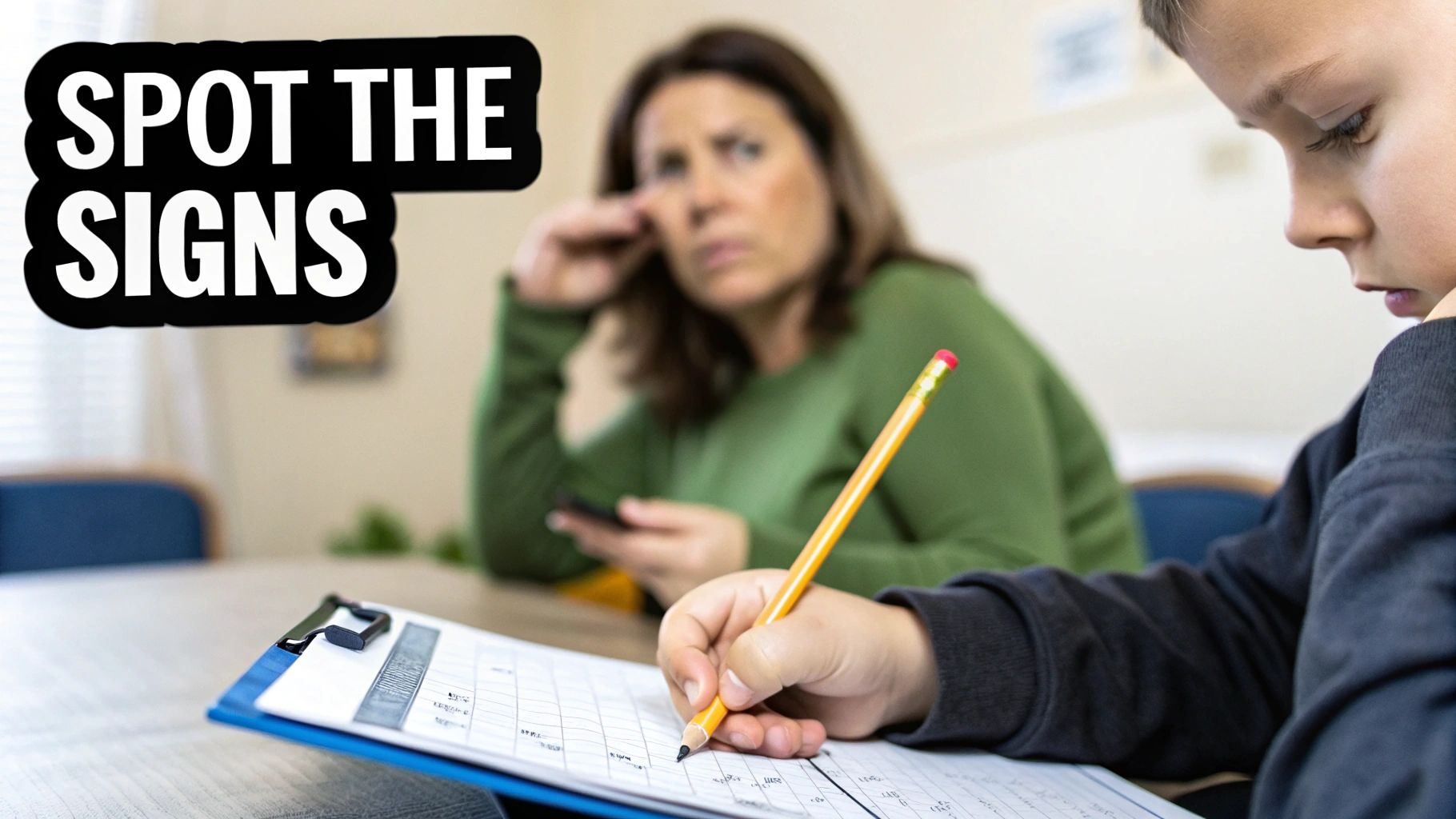 Occupational Therapy in Dubai a Complete Guide 2 A therapist helps a young child with fine motor skills using colourful pegs.