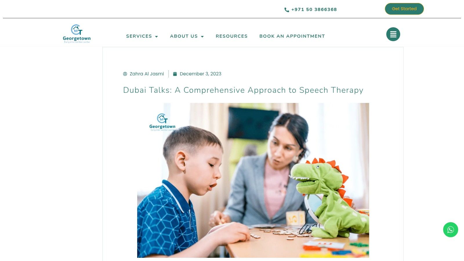 A speech therapist working with a young child using educational toys in a clinical setting.