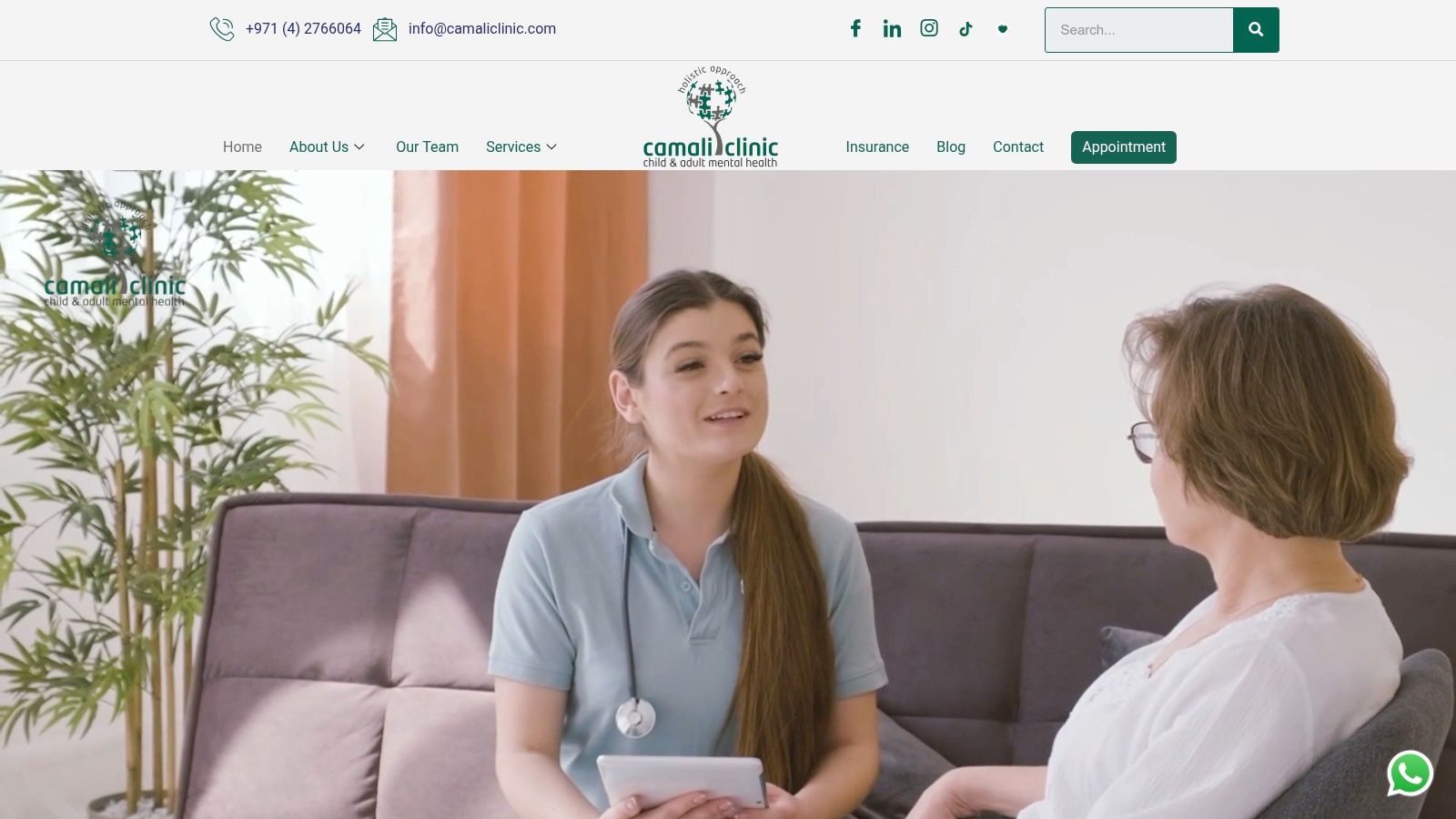 Best psychologist in dubai: Top resources for 2025 4 Camali Clinic (DHCC & JLT)