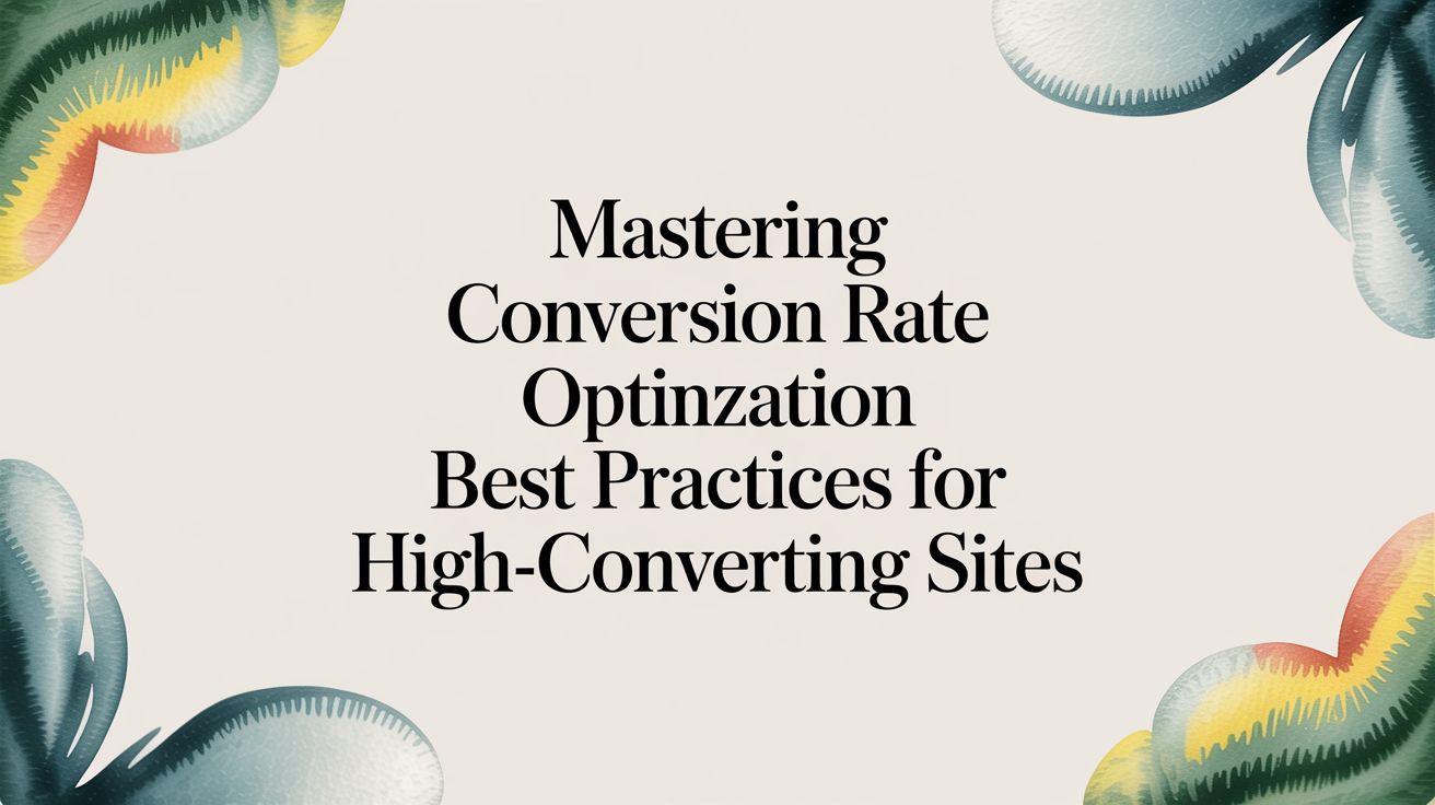 0 Conversion Rate Optimization Best Practices