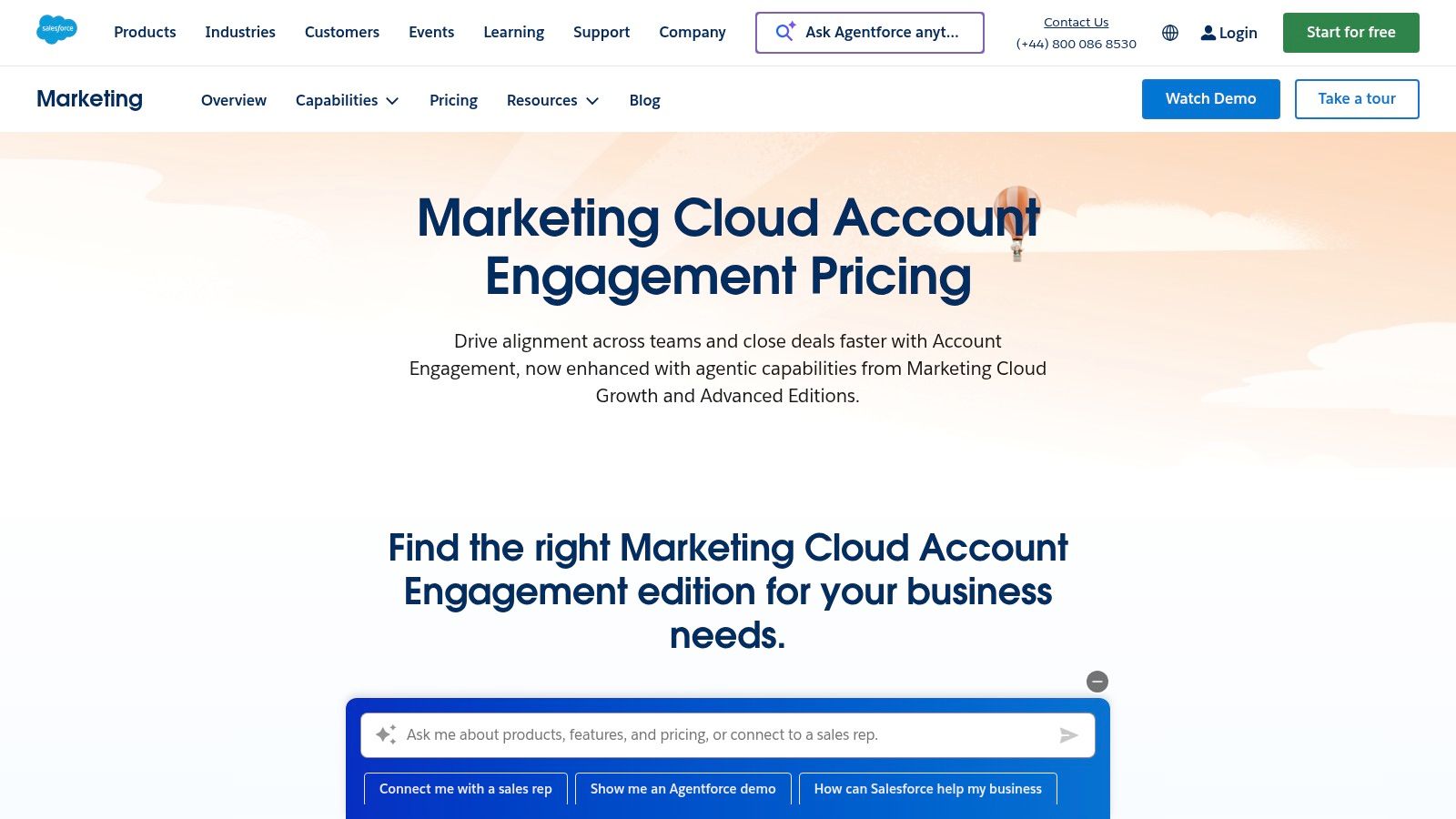 Salesforce Marketing Cloud Account Engagement (formerly Pardot)