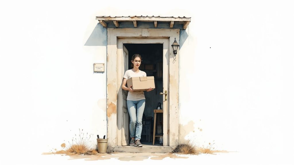 Urgent home sale scenario