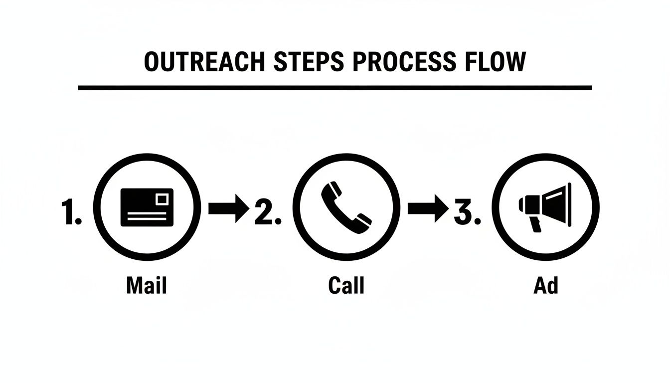 Infographic about how to find motivated sellers
