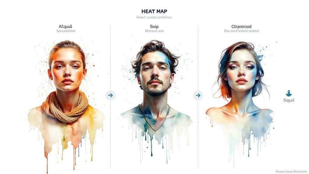 A screenshot of Google My Maps showing a new map layer being created with data points ready for visualization.