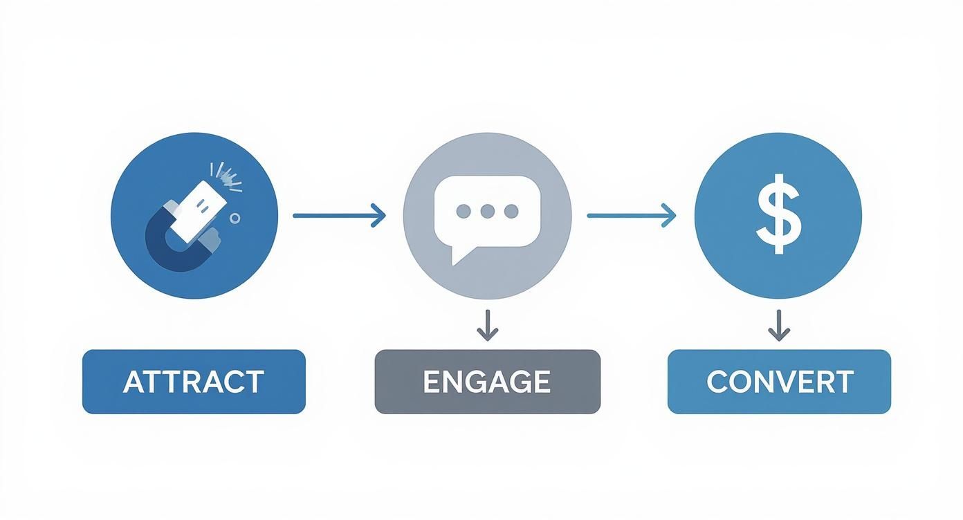 Infographic about generate leads real estate