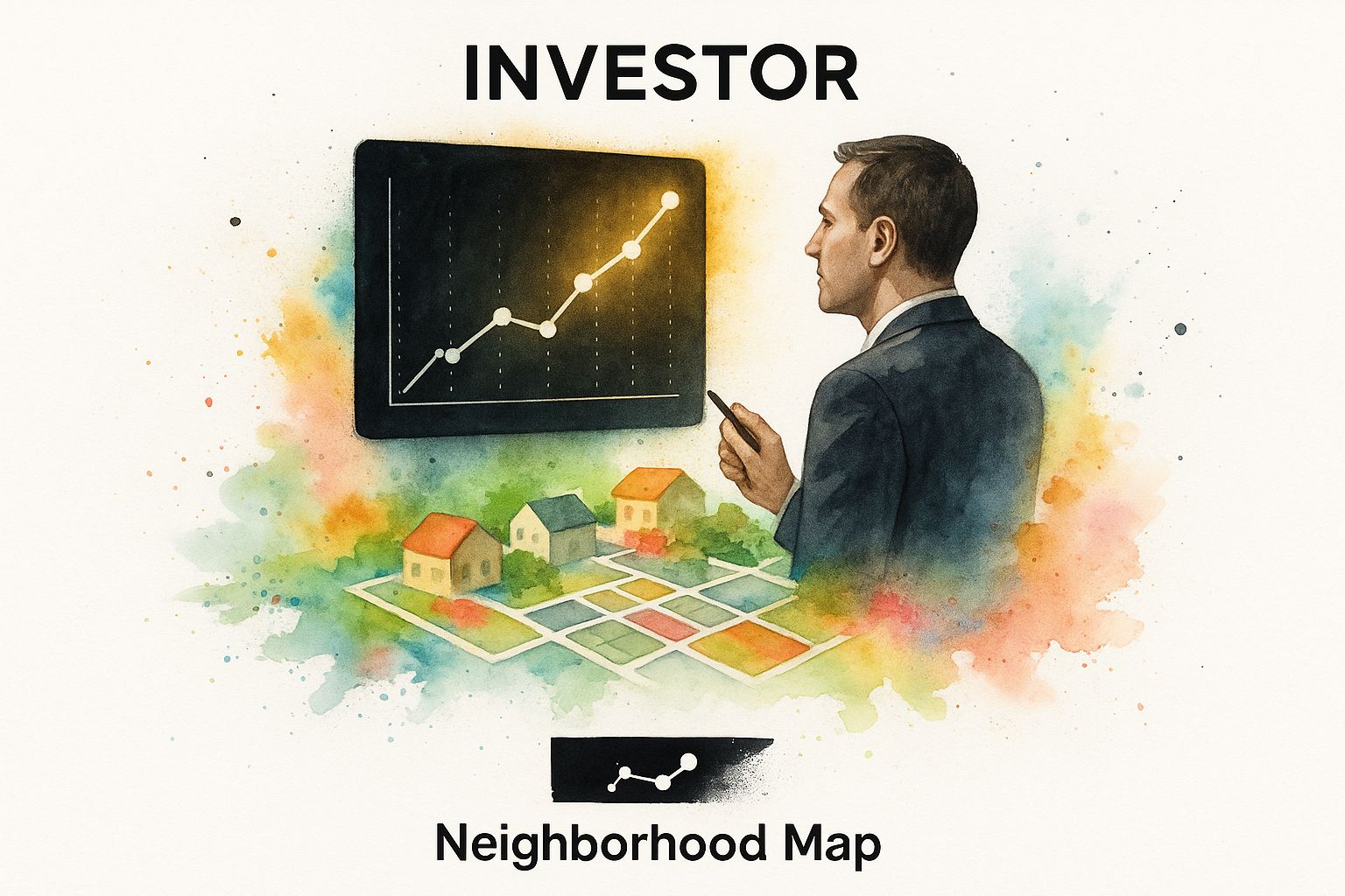 Infographic about predictive analytics real estate