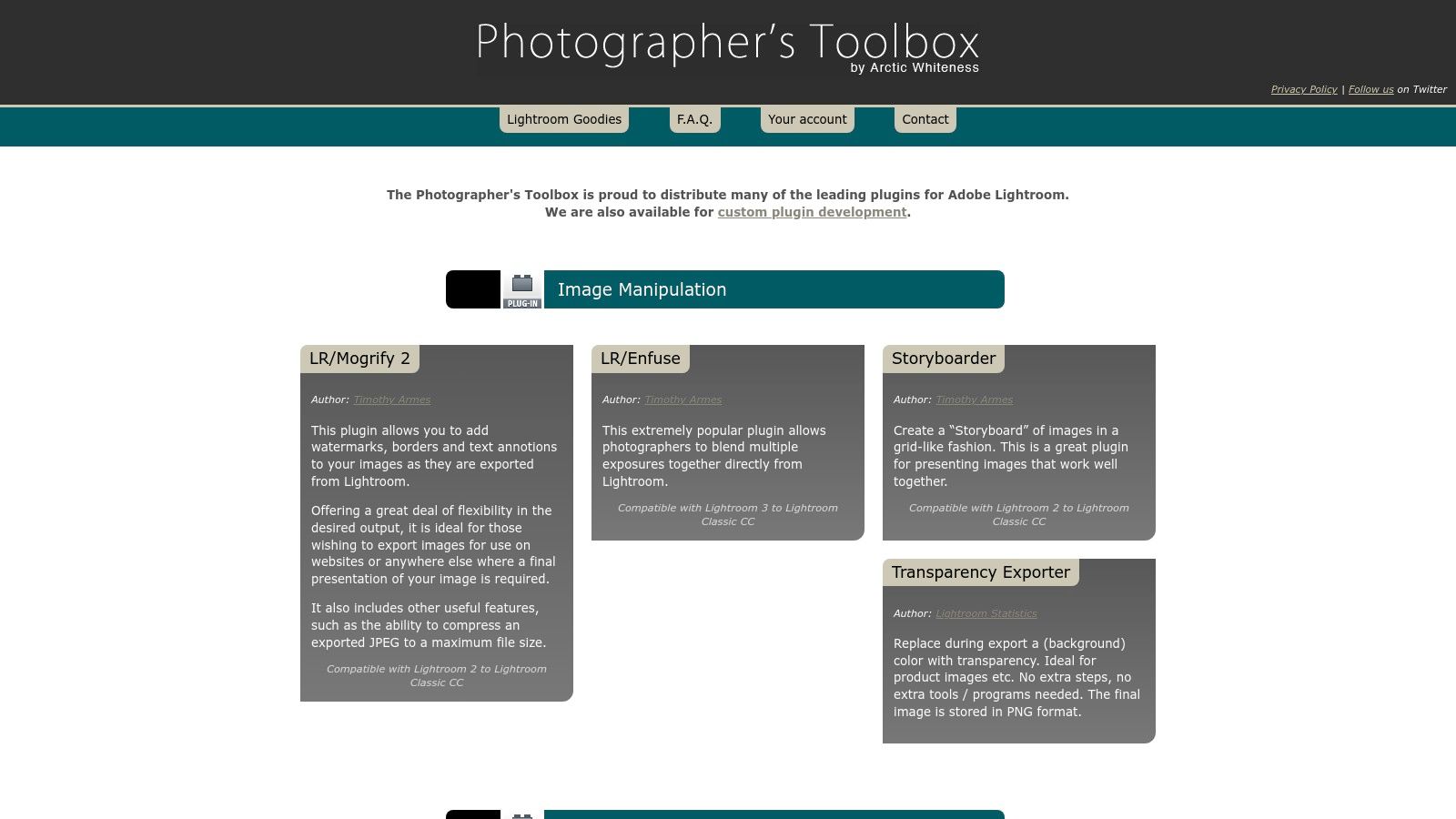 LR/Enfuse plug-in (Photographer's Toolbox)