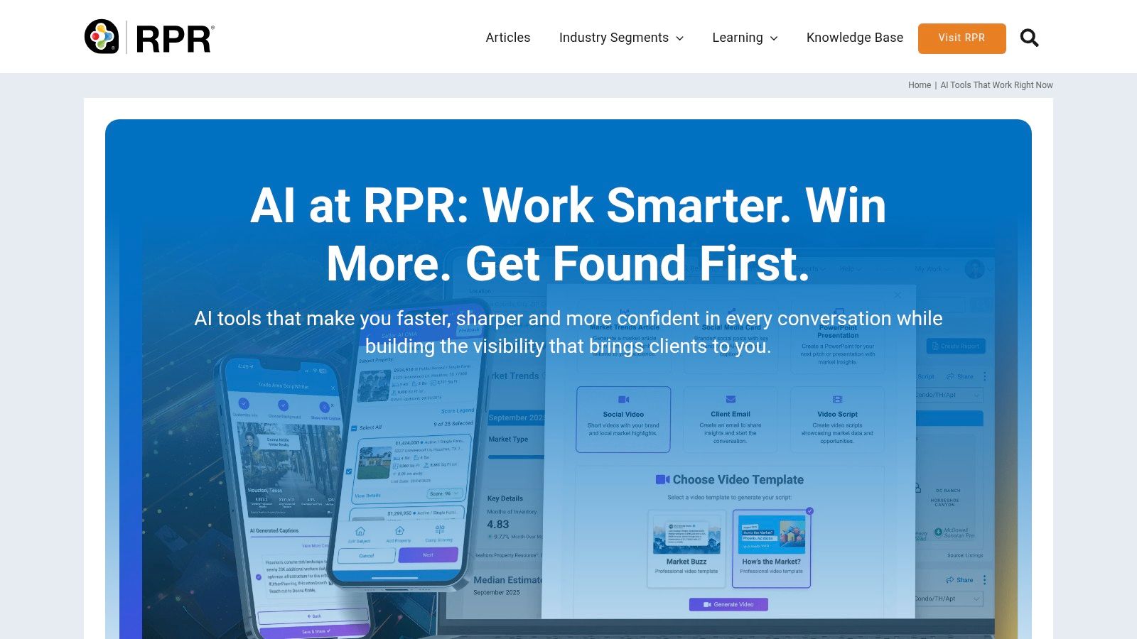 RPR (Realtors Property Resource)