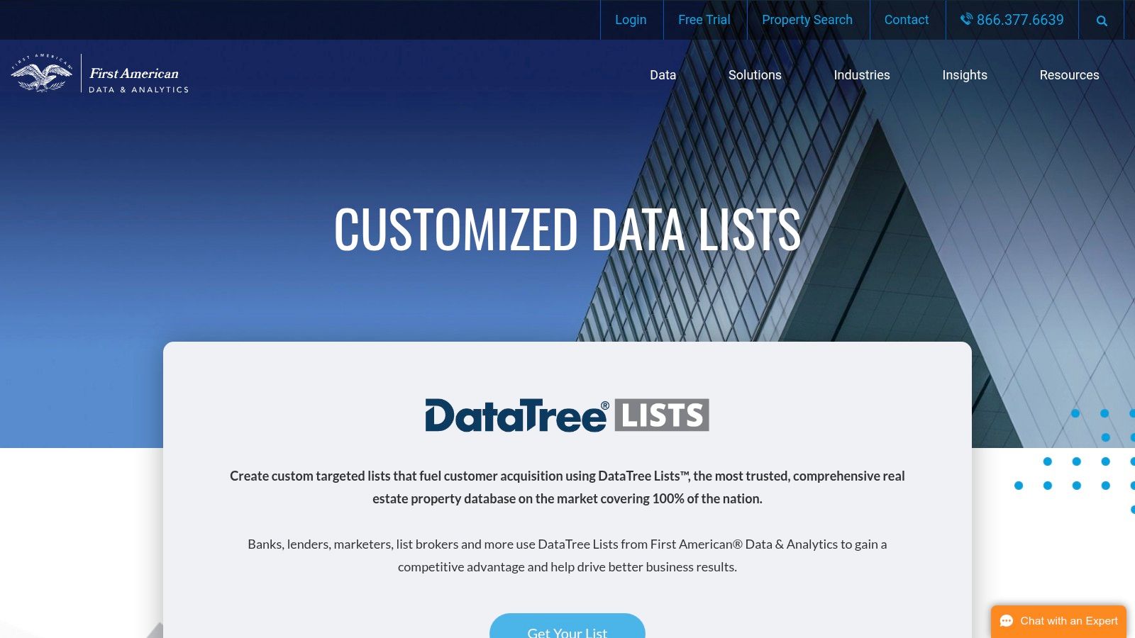 DataTree Lists (First American)