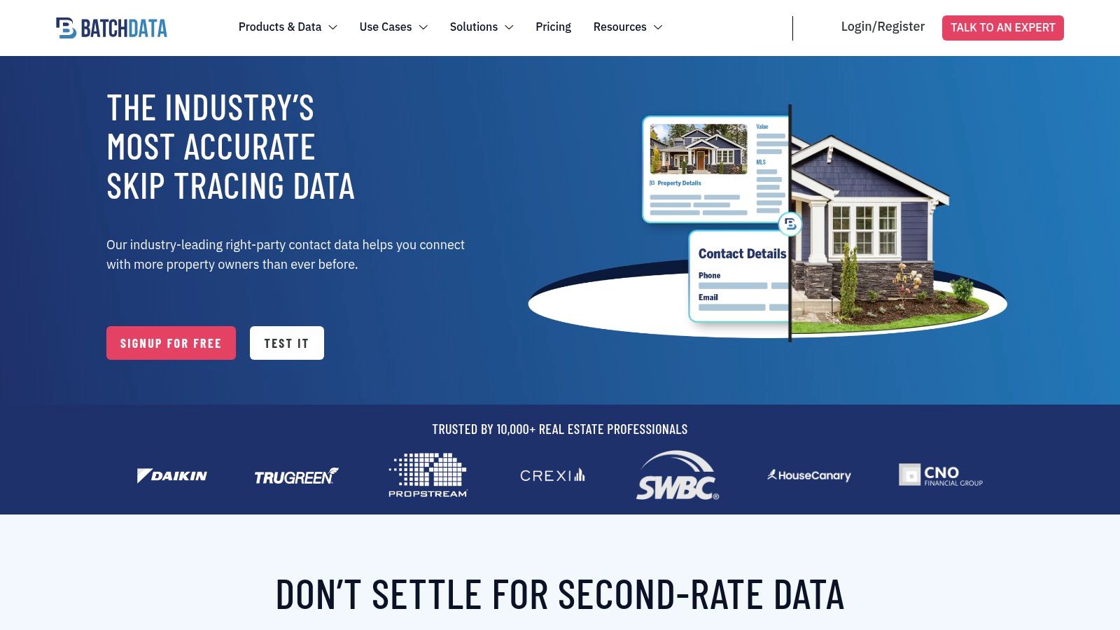Batch Skip Tracing by BatchData