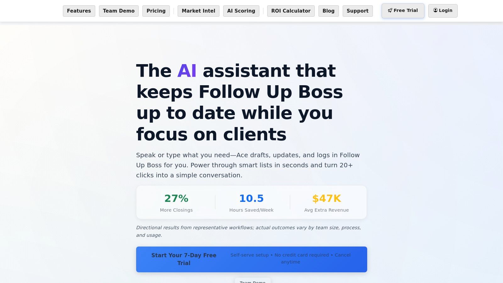 Ace AI (for Follow Up Boss) / Follow Up Ace