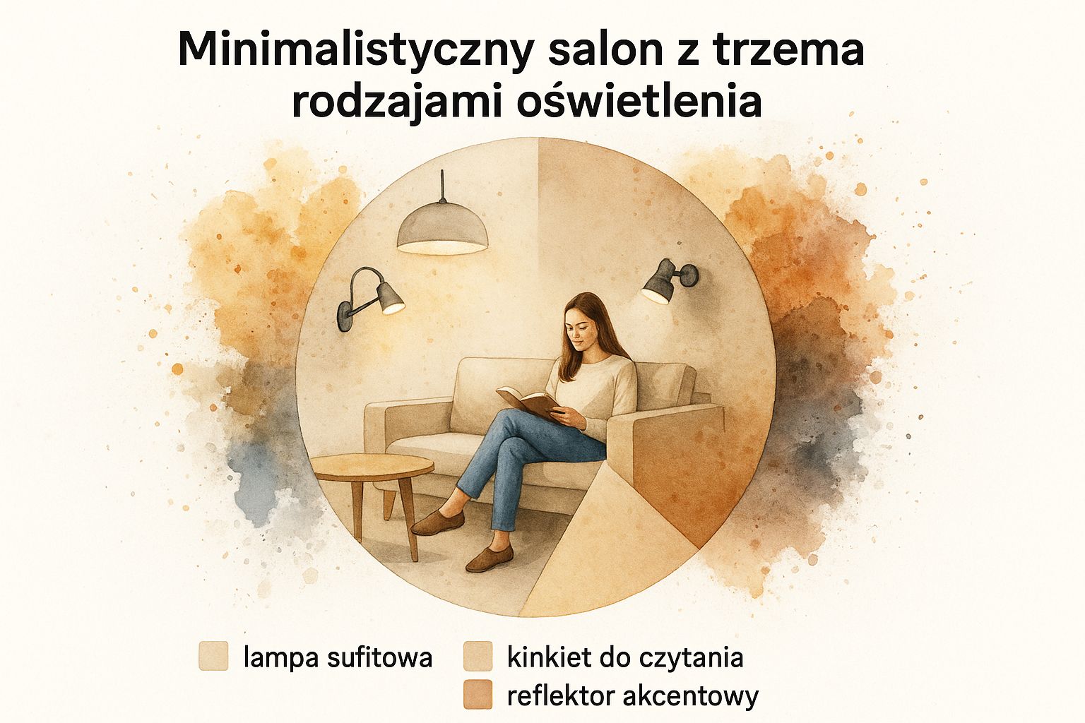 Jak oświetlić salon: sprawdzony przewodnik designera wnętrz