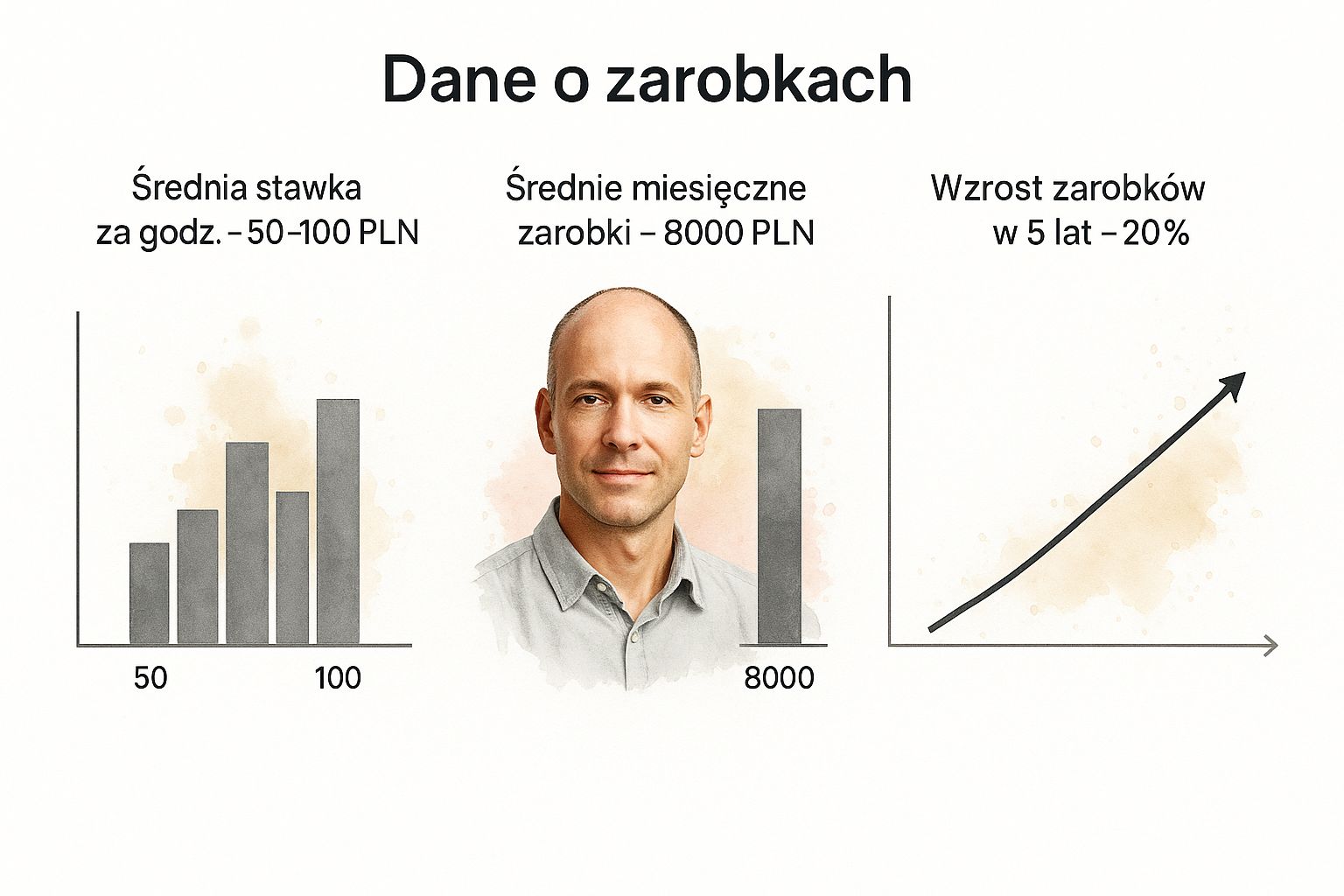 Infographic about home staging zarobki