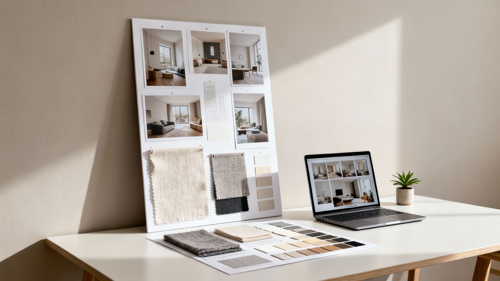 Poznaj moodboard jak zrobić: szybki przewodnik po stylowym home stagingu