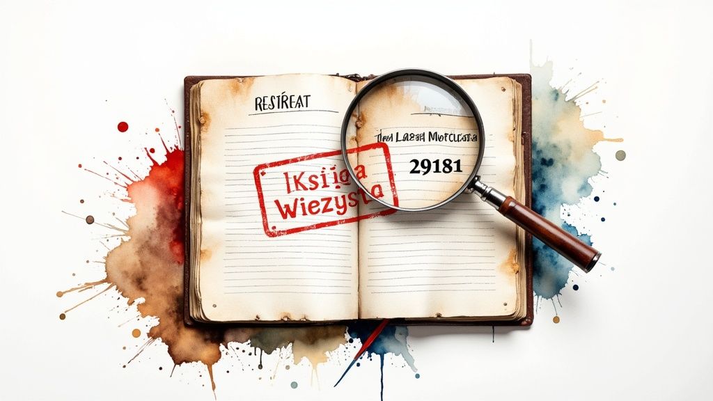 Księga Wieczysta (Land and Mortgage Register Extract)