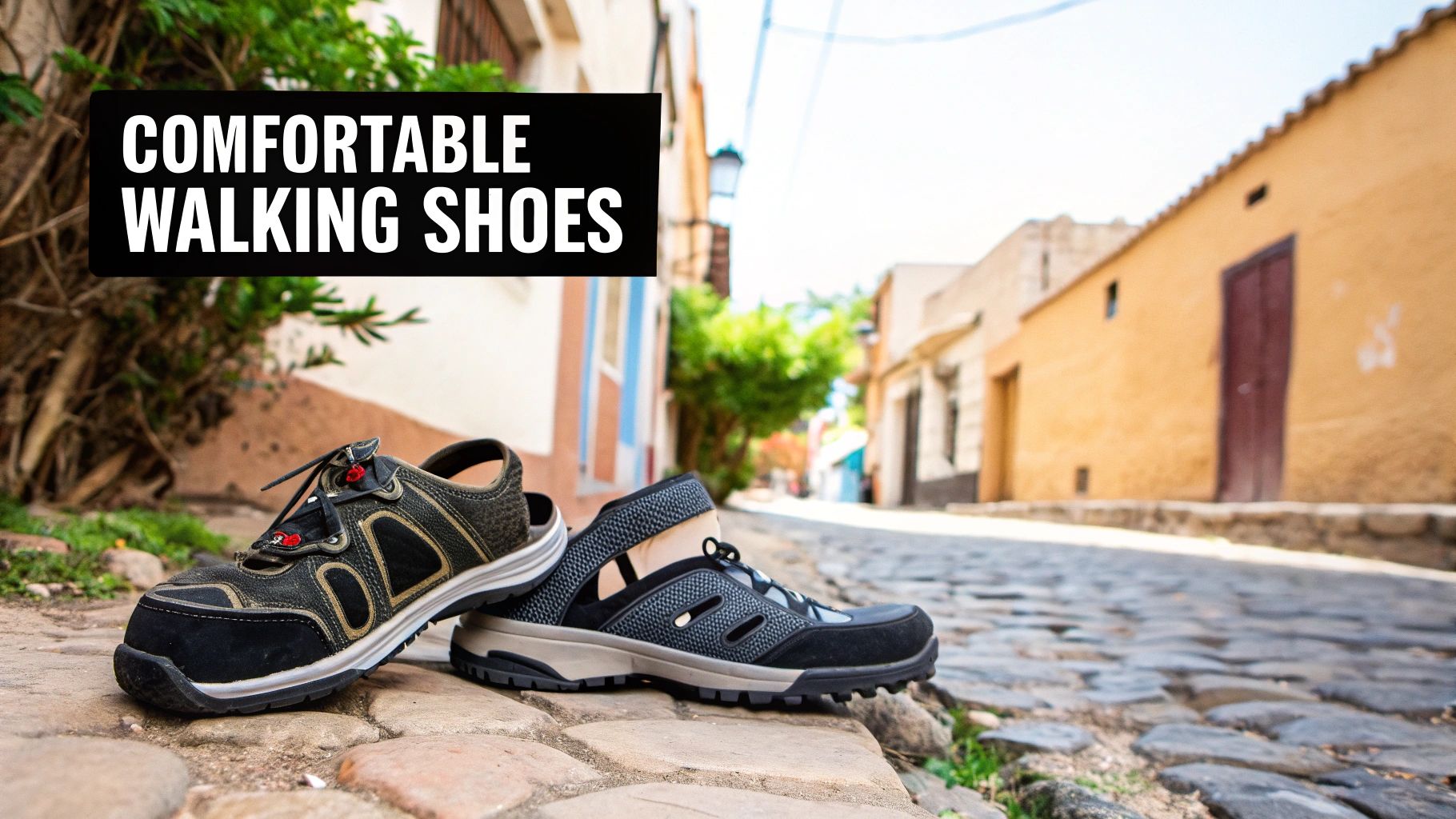 Comfortable Walking Shoes and Sandals