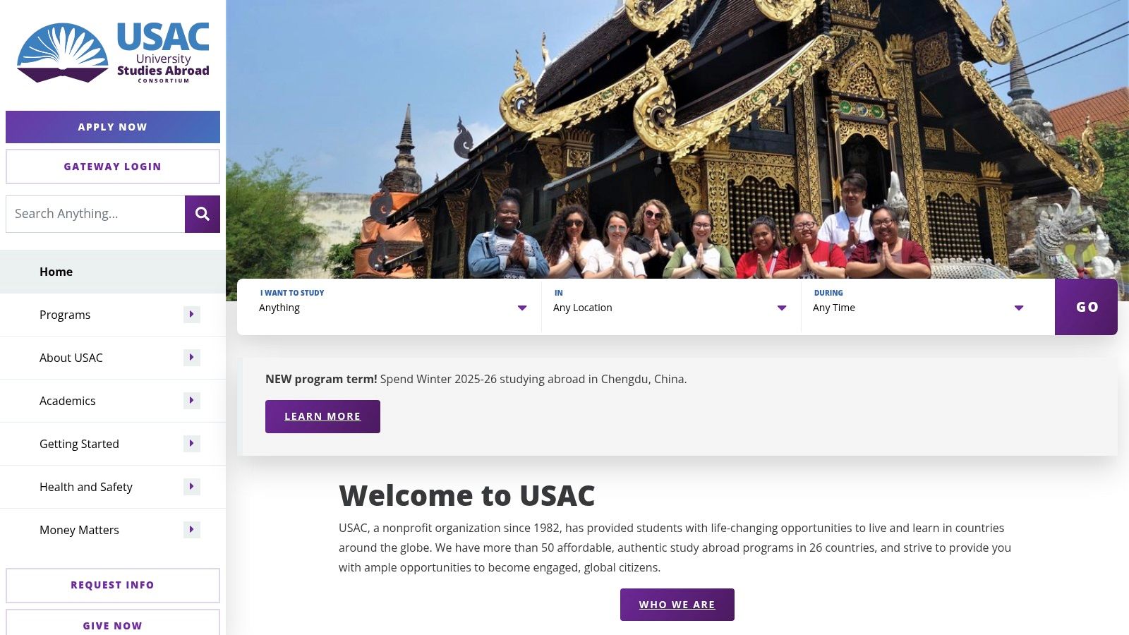 USAC — University Studies Abroad Consortium