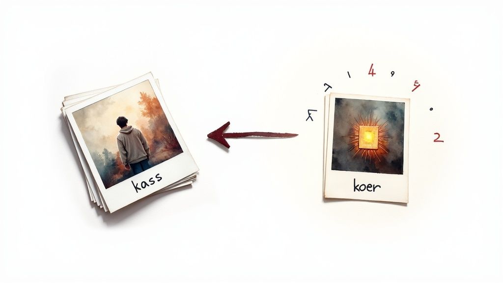 Kaks polaroidpilti: üks näitab inimest, teine helendavat südamikku, viidates tehisintellekti ja selle mõjule.