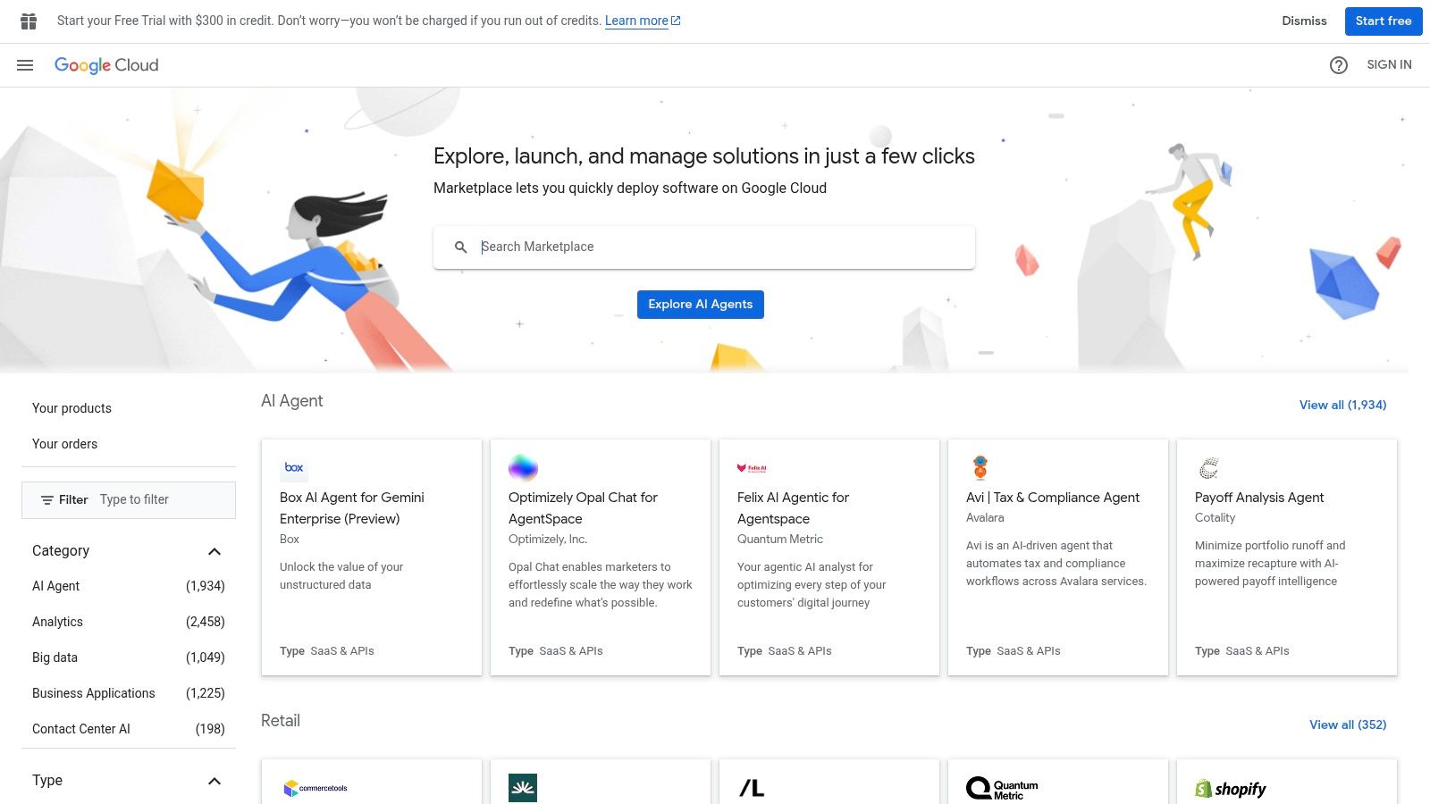 Google Cloud Marketplace – Model Garden
