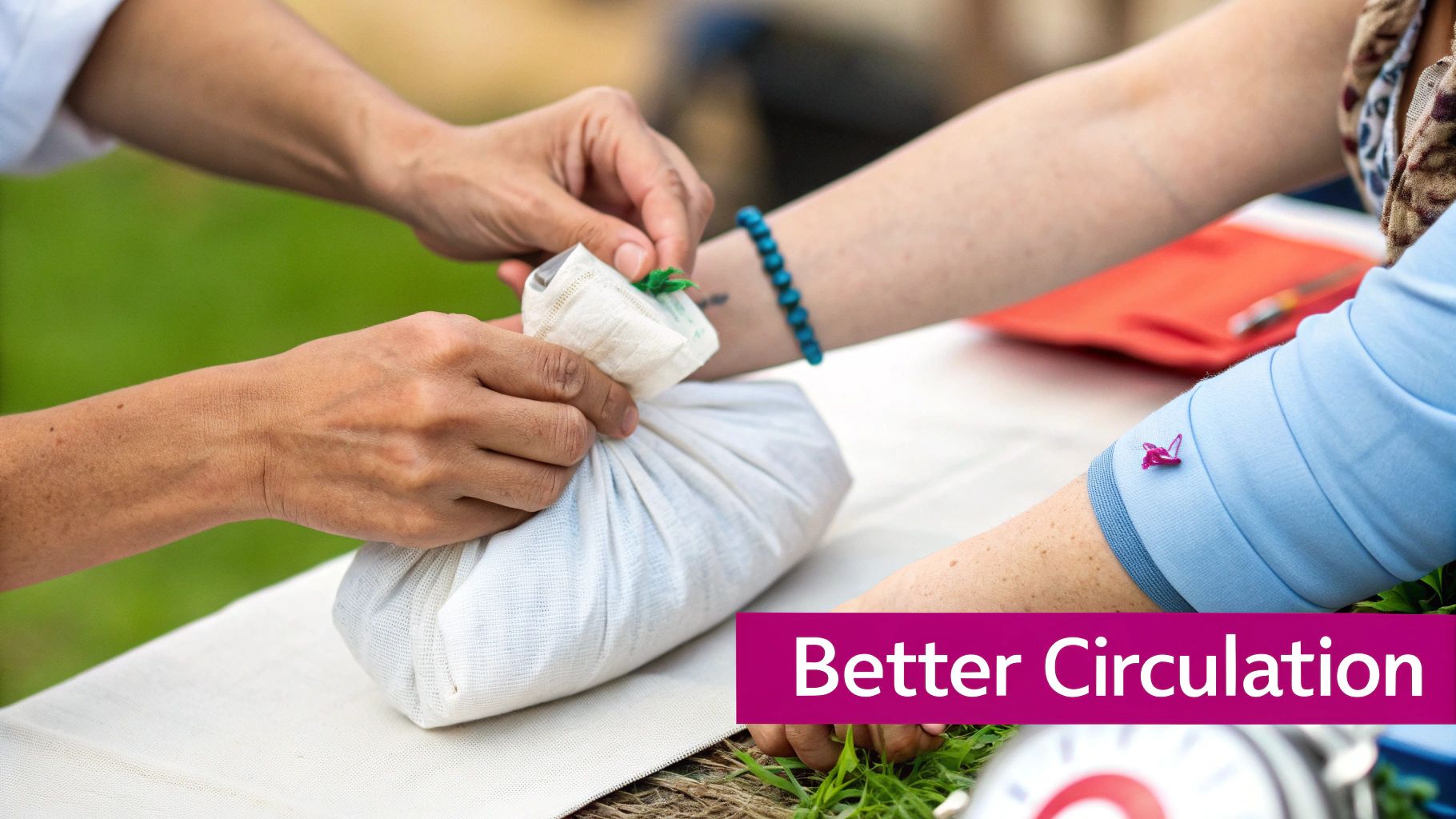 Enhanced Blood Circulation and Lymphatic Drainage