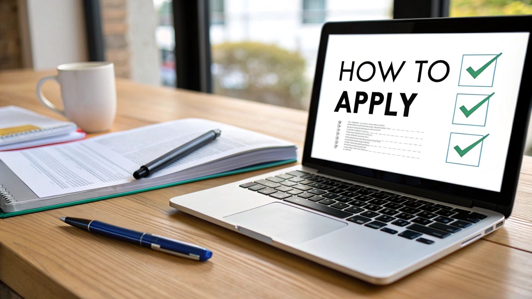 A person filling out a form on a laptop to apply for the VAT Flat Rate Scheme