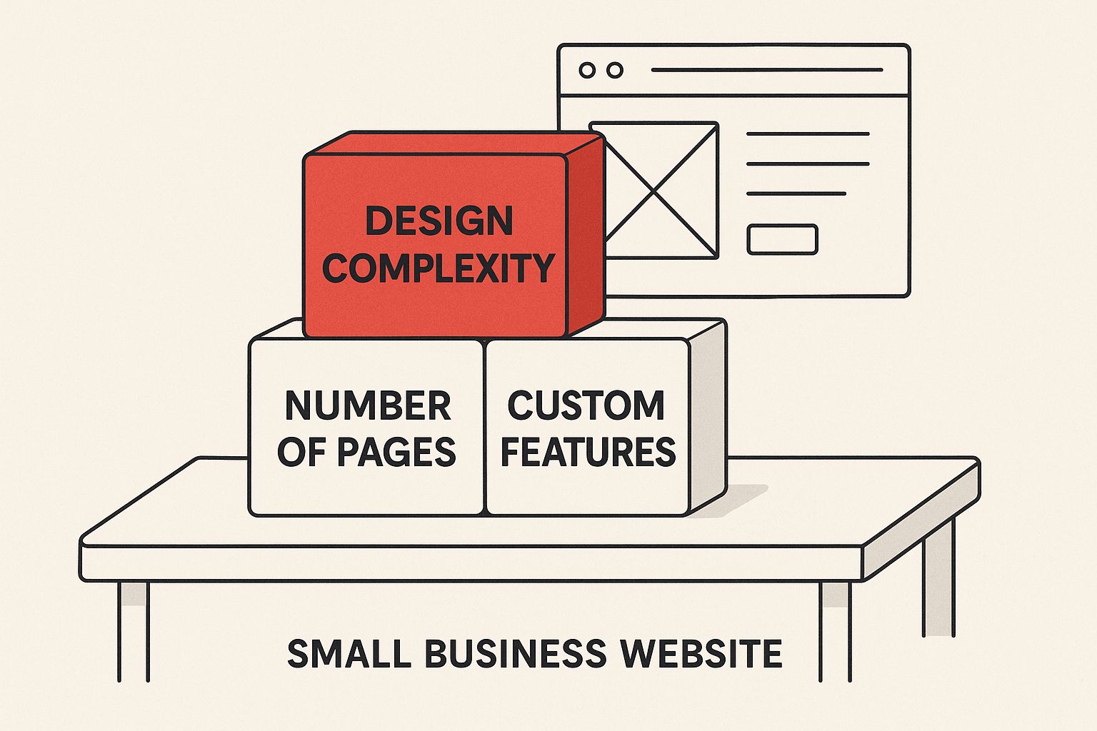 Image of website cost factors