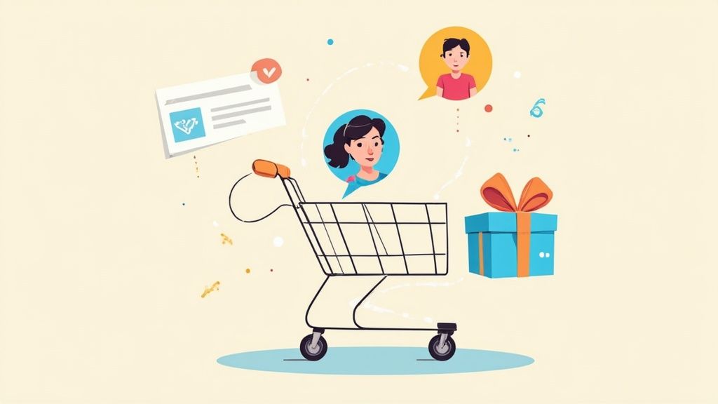 Abandoned shopping cart email